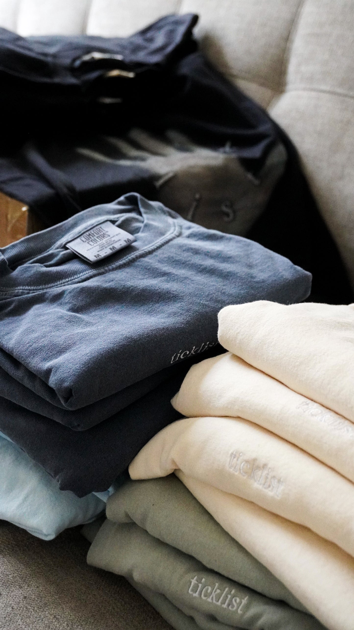 ticklist “Simple” Embroidery Tee