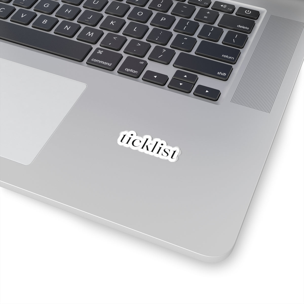 ticklist Simple Logo Sticker