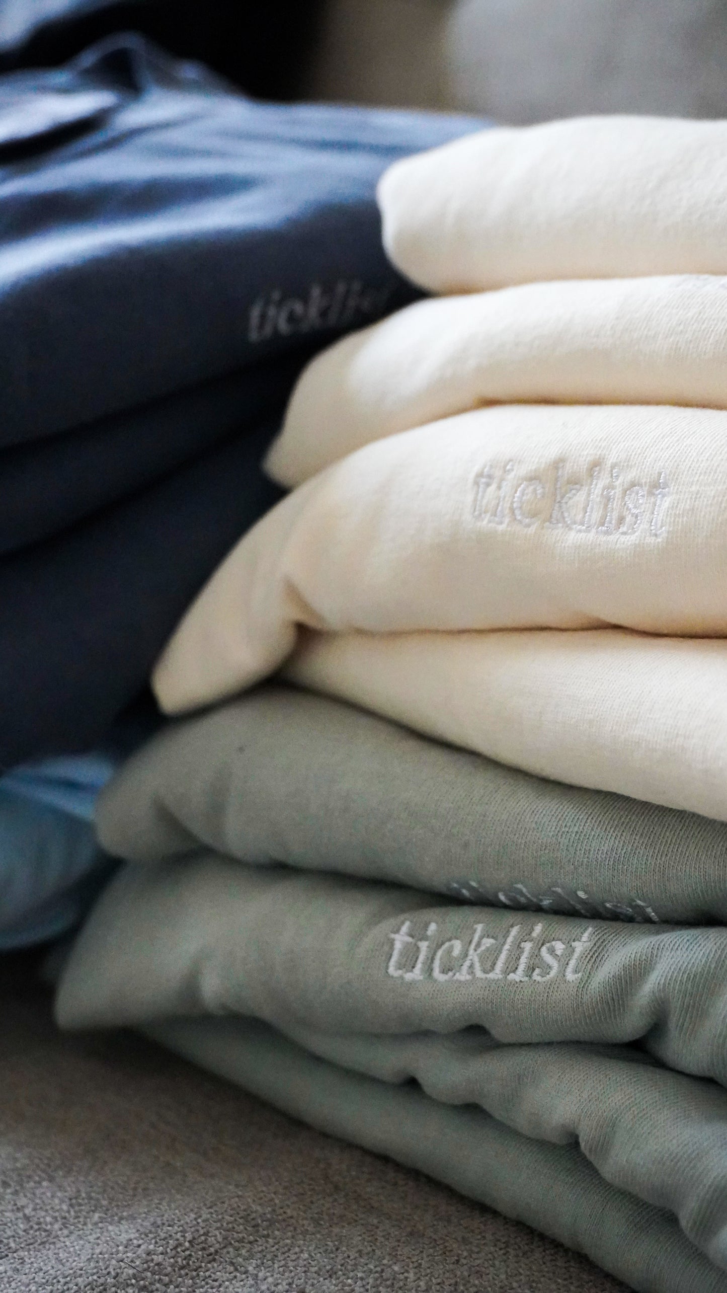 ticklist “Simple” Embroidery Tee