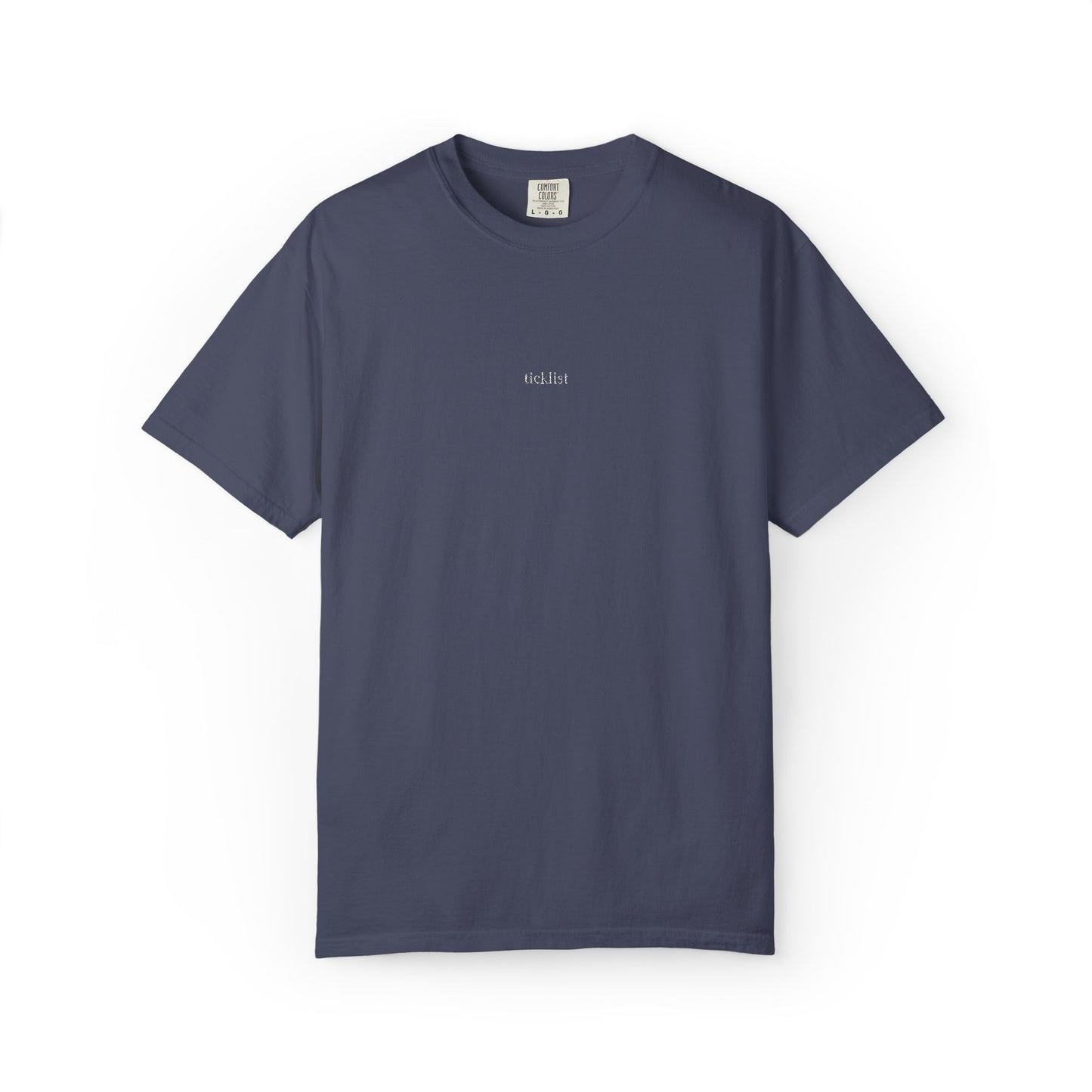 ticklist “Simple” Embroidery Tee
