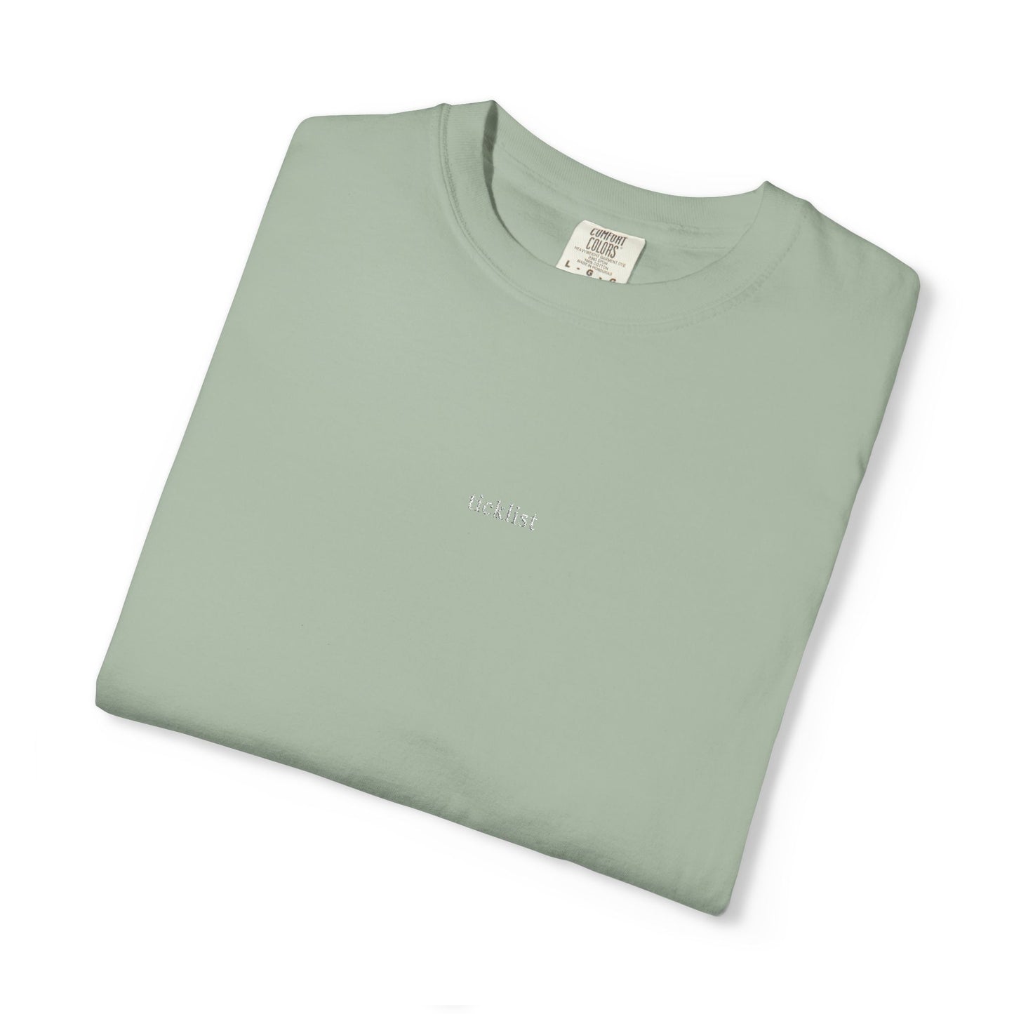 ticklist “Simple” Embroidery Tee