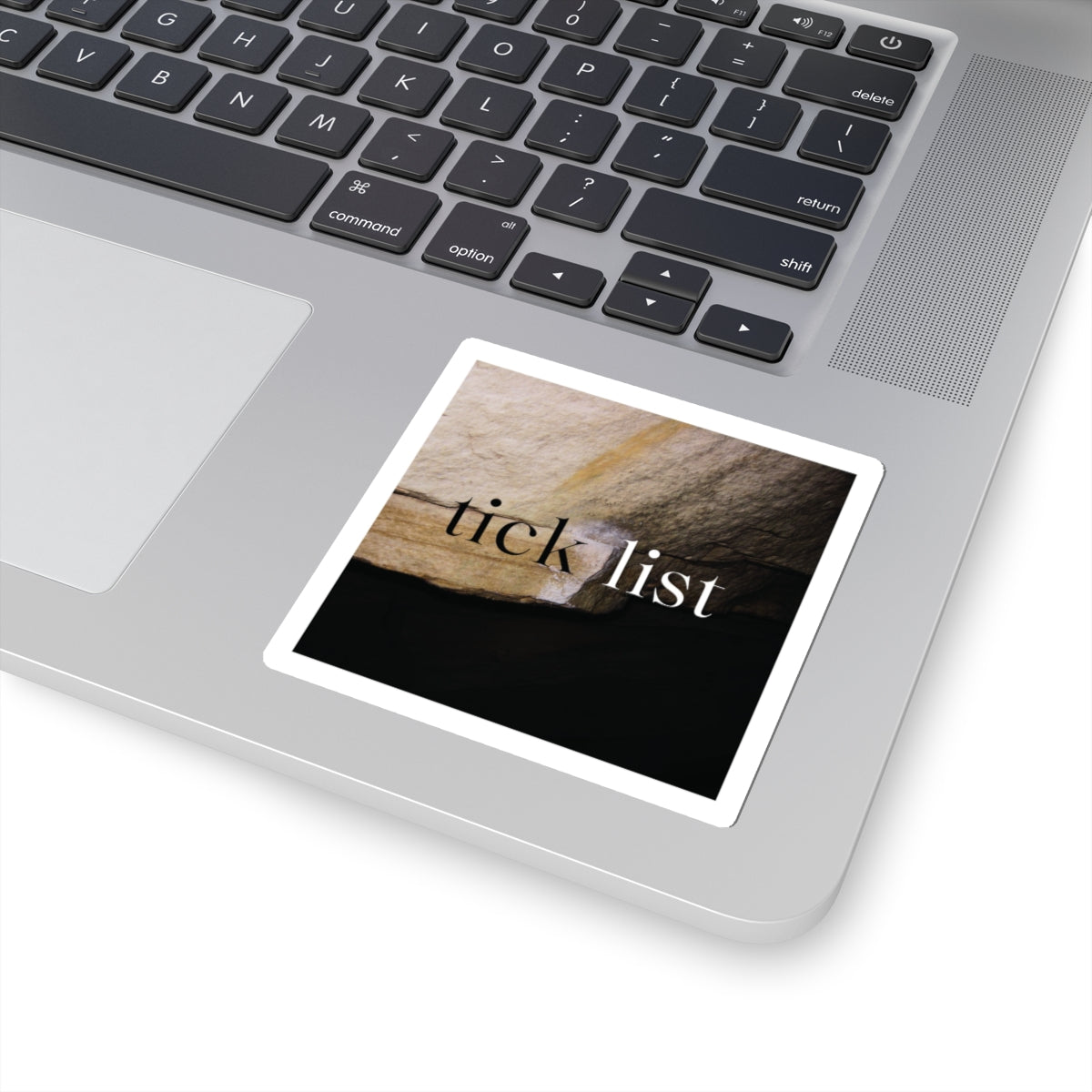 ticklist Split Logo Sticker