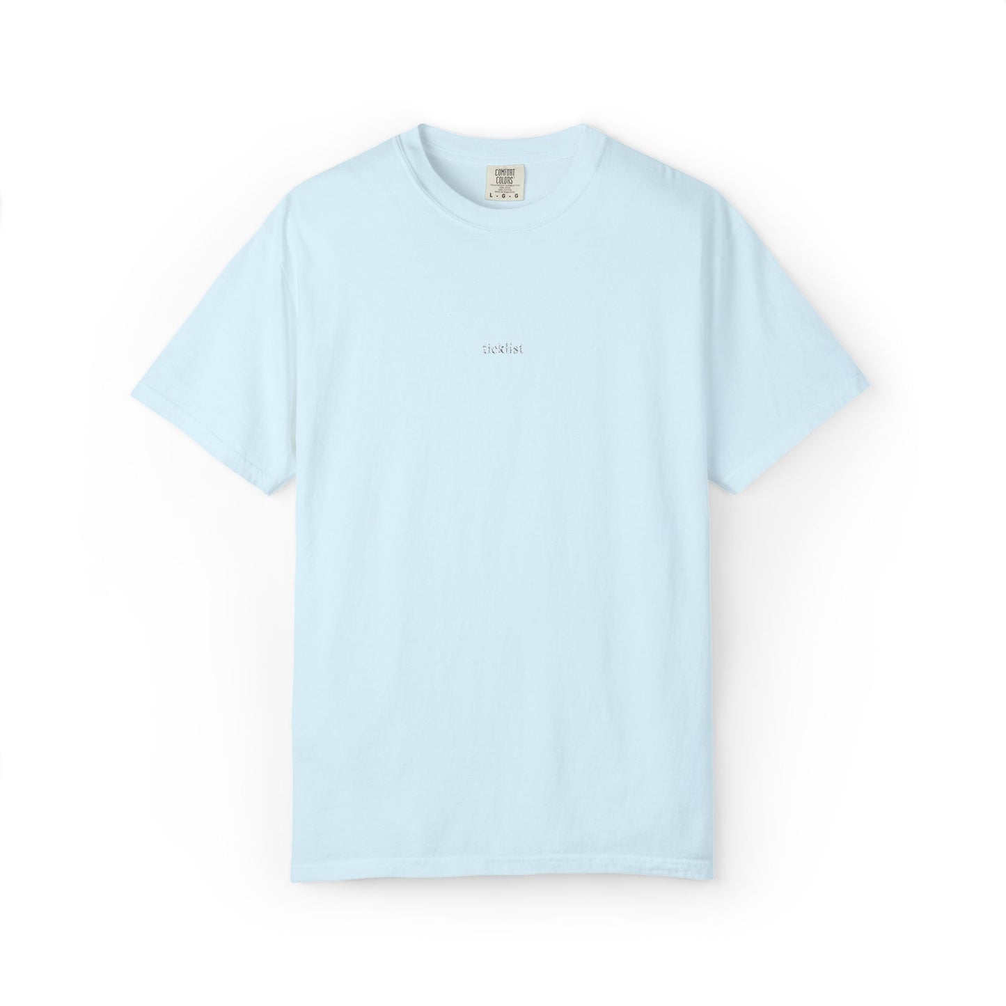 ticklist “Simple” Embroidery Tee